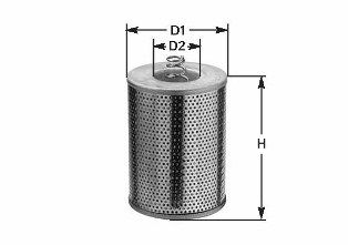 CLEAN FILTERS Топливный фильтр MG 051